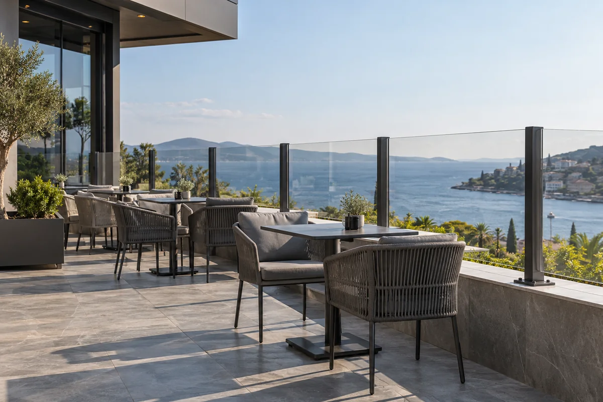 Glass Windbreak Systems